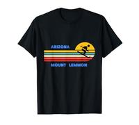 Mount Lemmon Arizona Ski Ski Rétro Soleil Vintage Soleil T-Shirt Graphique avec Valeur