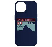 Mount Matterhorn Suisse Zermatt Randonnée Suisse Cadeaux de randonnée Coque pour iPhone 14