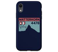 Mount Matterhorn Suisse Zermatt Randonnée Suisse Cadeaux de randonnée Coque pour iPhone XR