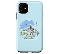 Mount Matterhorn Zermatt Wallis Randonnée Randonnée Escalade Cadeaux Coque pour iPhone 11