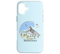 Mount Matterhorn Zermatt Wallis Randonnée Randonnée Escalade Cadeaux Coque pour iPhone 16 Plus