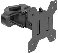 MOUNT-POLE01 Support Universel en Acier avec Plaque VESA Amovible de 75 mm et 100 mm, Convient aux écrans jusqu'à 30"", Noir
