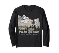 Mount Rushmore, Dakota du Sud, États-Unis Manche Longue