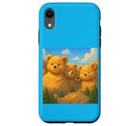 Mount Rushmore National Memorial US Teddy Bears Presedents Coque pour iPhone XR