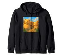 Mount Rushmore National Memorial US Teddy Bears Presedents Sweat à Capuche