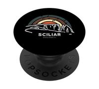 Mount Sciliar Schlern Dolomites South Tyrol Randonnée Cadeaux PopSockets PopGrip Adhésif