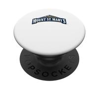 Mount St. Mary's University Mountaineers Logo PopSockets PopGrip Adhésif