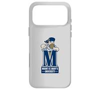 Mount St. Mary's University Mountaineers Mascot & M Logo Coque pour iPhone 17 Pro Max