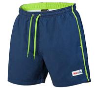 Mount Swiss Dario Maillot de bain pour homme avec poches latérales et poche arrière Pour la natation Pour loisirs et sports nautiques Disponible en plusieurs couleurs Taille S 6XL M bleu foncé