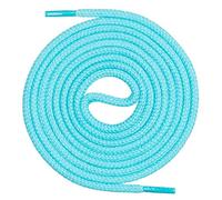 Mount Swiss Lacets de premier choix, boucles rondes, 100% coton, ne se déchirent pas, Ø 3 mm - 4 mm, 12 couleurs, longueurs 45-200 cm. 170 cm turquoise