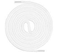 Mount Swiss Lacets de premier choix, boucles rondes, 100% coton, ne se déchirent pas, Ø 3 mm - 4 mm, 12 couleurs, longueurs 45-200 cm. 170 cm blanc