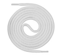 Mount Swiss Lacets ronds blancs 150 cm - 4,5 mm épais - robustes sans nœud - chaussures sécurité, bottes, randonnée, trekking, travail - embouts anti-effilochage - usage pro