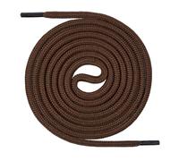 Mount Swiss Lacets ronds marron 120 cm - 4,5 mm épais - robustes sans nœud - chaussures sécurité, bottes, randonnée, trekking, travail - embouts anti-effilochage - usage pro