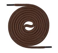 Mount Swiss Lacets ronds marron 170 cm - 4,5 mm épais - robustes sans nœud - chaussures sécurité, bottes, randonnée, trekking, travail - embouts anti-effilochage - usage pro