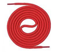 Mount Swiss Lacets ronds rouges 200 cm - 4,5 mm épais - robustes sans nœud - chaussures sécurité, bottes, randonnée, trekking, travail - embouts anti-effilochage - usage pro