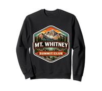 Mount Whitney Summit Club Mountain Peak Ventilateur d'escalade Sweatshirt