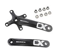 Mounta Manivelle carrée droite gauche avec vis 170 mm 104 BCD en alliage d'aluminium pour vélo 8/9/10/11 vitesses