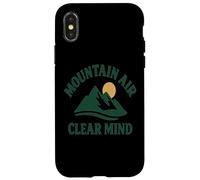 Mountain Air Clear Mind Coque pour iPhone X/XS