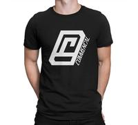 Mountain Bike C-Commencal Men's T Shirts Bicycle Vintage Tees Black XL