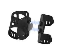 Mountain Bike Cup Holder Mount - Magnetic Quick-Release Universal Cage | 5.04 Inches, Silicone ABS Adjustable Bracket | Stable Handlebar Bottle Rack for Trail, Park, Campus, and Street Cycling