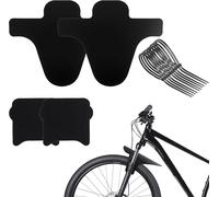 Mountain Bike Fendergarde-Boue Vtt,Ensemble De 2 Garde-Boue Avant Et Arrière Pour Vélo De Montagne,Compatible Avec Vtt De 26,27.5 Et 29 Pouces,Protection Contre La Boue Et Les Débris
