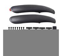 Mountain Bike Fenders | PP+nylon+aluminum Alloy Duraable Mudguard Protector Kit | Lightweight Splash Guard Set For Road Cycling Trail Riding Rainy Weather Outdoor Mountain Biking