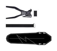 Mountain Bike Fending Board - Rabat de boue de vélo réglable | de boue pour vélo | Couverture complète plus épaisse et large | Libération rapide Fat Tire Cycle Fending Board pour les cycles de