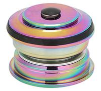 Mountain Bike Front Fork Headset 44mm Non - Threaded Aluminium Alliage - Double Roulement, Résistant à la Corrosion, Pour Vélo tout Terrain (Colorée)