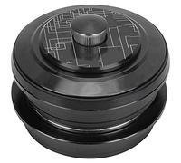 Mountain Bike Front Fork Headset 44mm Non - Threaded Aluminium Alliage - Double Roulement, Résistant à la Corrosion, Pour Vélo tout Terrain (Noire)