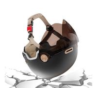 Mountain Bike Helmet - Reflective Design Bike Helmets, Windproof Goggles with Magnetic Visor, Motorcycle Accessories, Skateboarding Equipment, Professional Safety Gear for Family and Friends