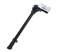 Mountain Bike Kickstand for Adult Bike, Mountain Bike Stand Leg Bike Kick Stand Adjustable Aluminum Alloy Bike Rack for Bike for 24 25 26 27in Road Mountain Bikes (Black)