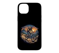 Mountain Bike Sunset Sac à Dos Montagnes Nature Coque pour iPhone 14 Plus
