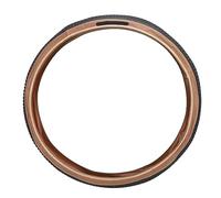 Mountain Bike Tire, 27.5x2.1 Inch Tire Folding Bead Replacement Tyre, Foldable Bead Wire Bicycle with Inner Tubes, Suitable for MTB Off Road Bike (Noir Jaune)