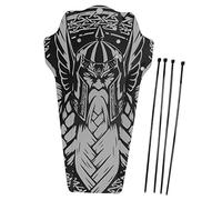 Mountain Bike, Universal Mud Guard Front and Rear Bicycle for Downhill Folding Bicycle (Warrior Type)