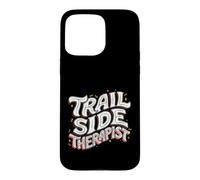 Mountain Biker Trail Side Therapist MTB Cycling Coque pour iPhone 15 Pro Max