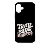 Mountain Biker Trail Side Therapist MTB Cycling Coque pour iPhone 16 Plus