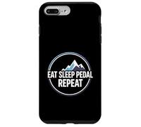 Mountain Biking Cyclist Eat Sleep Pedal Repeat Coque pour iPhone 7 Plus/8 Plus