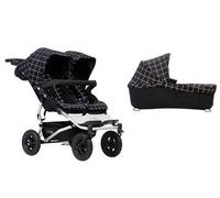 Mountain Buggy Duet Buggy V3 Poussette double + 1 nacelle - Grille