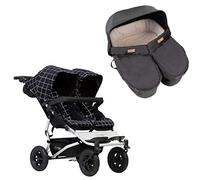 Mountain Buggy Duet Grid + Baignoire double Noir