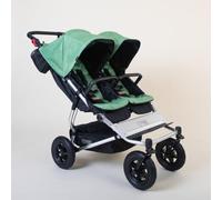 Mountain Buggy Duet Heritage V4 Poussette jumelle, verte, matcha