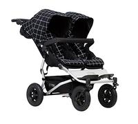 Mountain Buggy Duet V3.2 Poussette double siège pour enfant double Couleur : grille