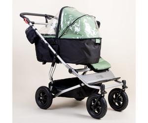 Mountain Buggy - Housse de protection pluie Nacelle Carrycot Plus Duet V4