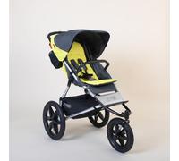 Mountain Buggy Poussette Buggy Jogger Terrain modèle Heritage V4 Solus - Jaune/gris
