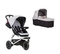 Mountain Buggy Swift 3.2 Tricycle + nacelle Carrycot plus V3.2 Argenté