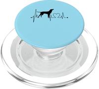 Mountain Cur Dog My Heartbeat EKG Les Chiens sont Mon Cardio PopSockets PopGrip pour MagSafe
