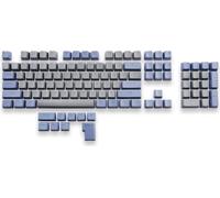 MOUNTAIN Mineral PBT Jeu de touches double shot pour commutateurs MX Profil OEM 113 touches US ANSI + ISO Addon (Dolomite A)