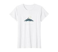 Mountain Dreamer 2021 Nuit étoilée aventureuse T-Shirt, Femme, Blanc, L