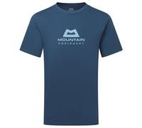 Mountain Equipment - Emblem Tee - T-shirt - XL - denim blue
