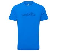 Mountain Equipment - Groundup Skyline Tee - T-shirt technique - S - atlantic blue