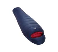 Mountain Equipment Hélium 800 2022 Wms - 170cm fermeture éclair gauche bleu médiéval